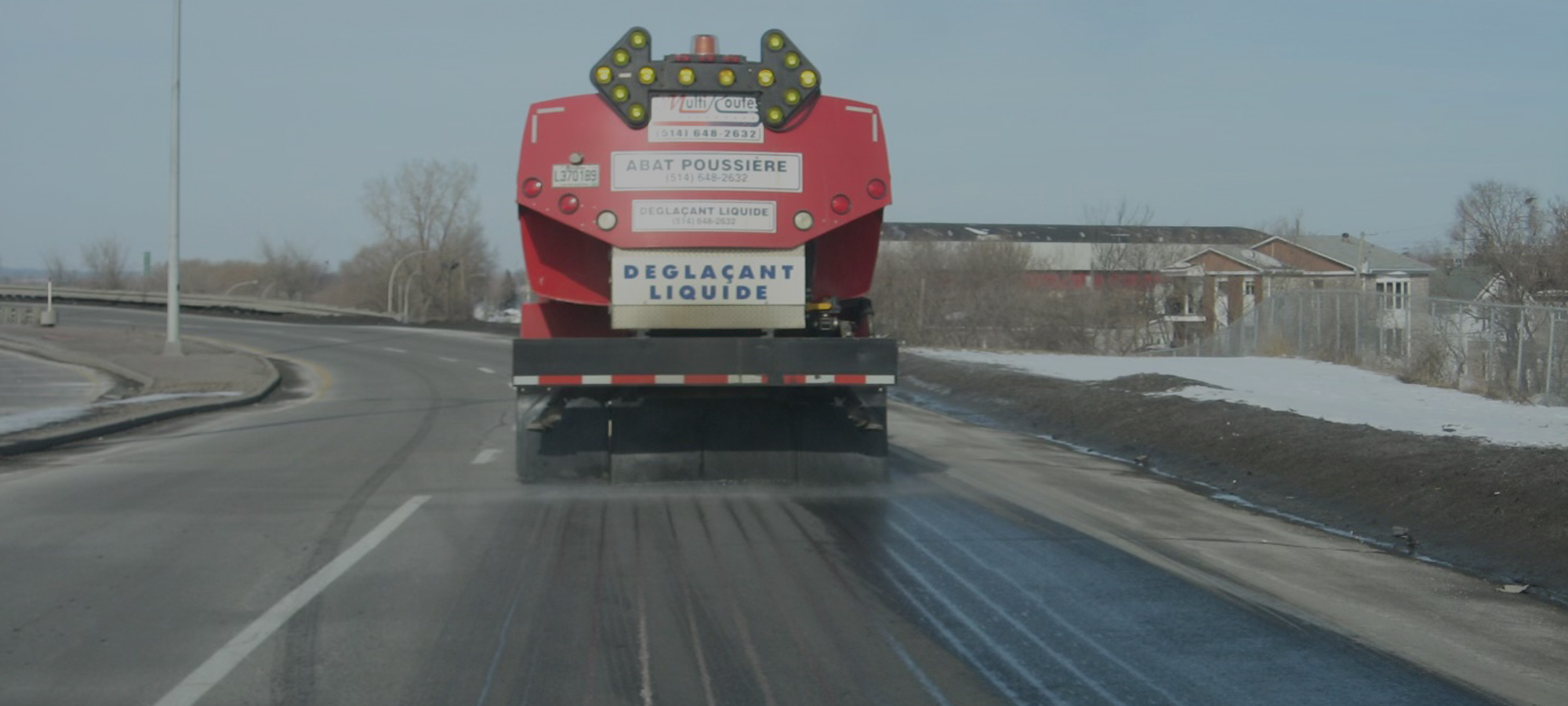 Antigivrage - Empêche la formation de glace avec Multi Routes Inc.